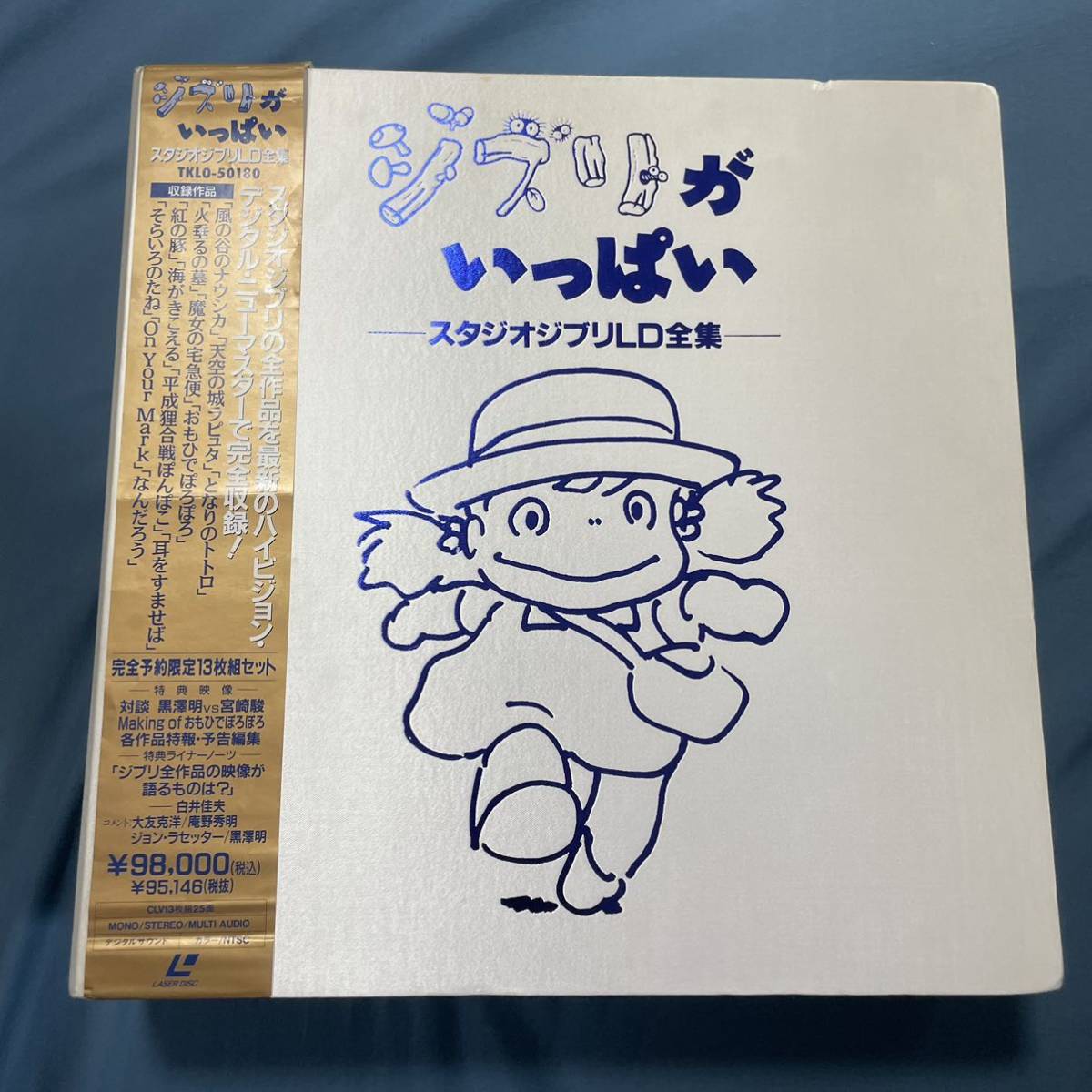 超希少品】スタジオジブリ ジブリがいっぱいLD全集 13枚組 レーザー