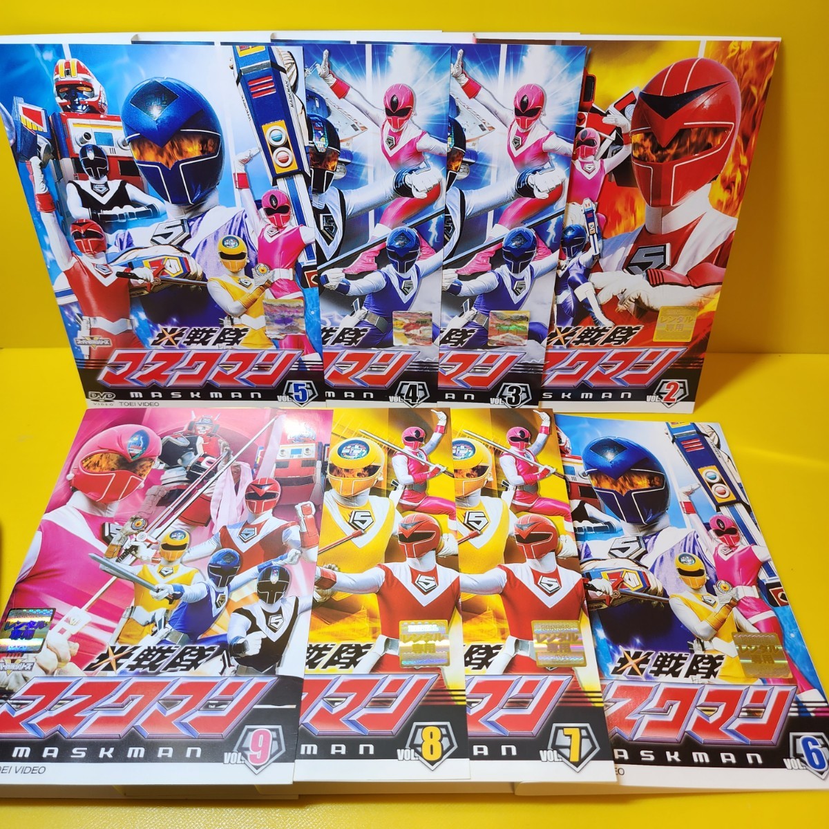 新品ケース交換済み光戦隊マスクマン DVD 全10巻｜Yahoo!フリマ（旧