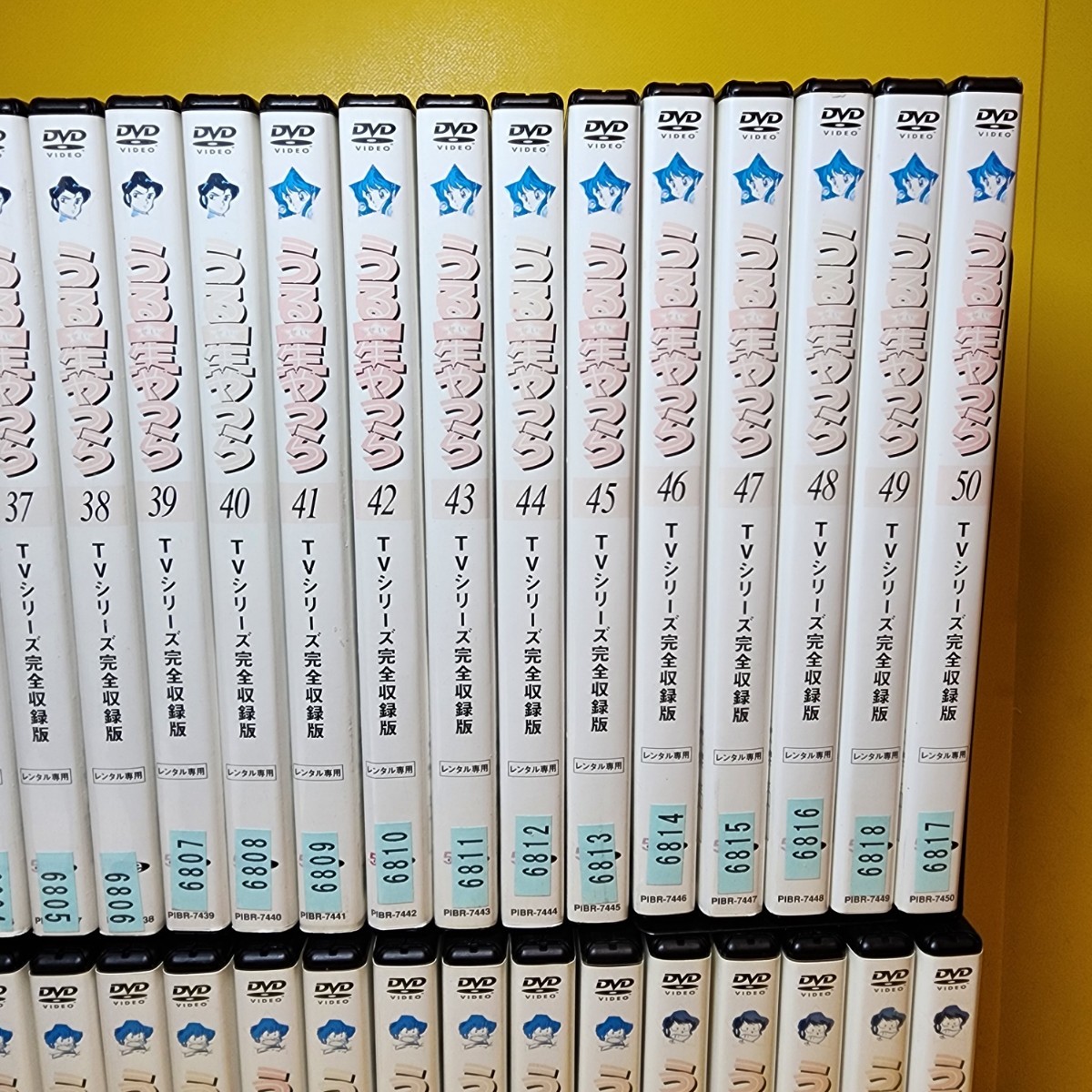 新品ケース交換済み「うる星やつら TVシリーズ完全収録版 」DVD全50巻