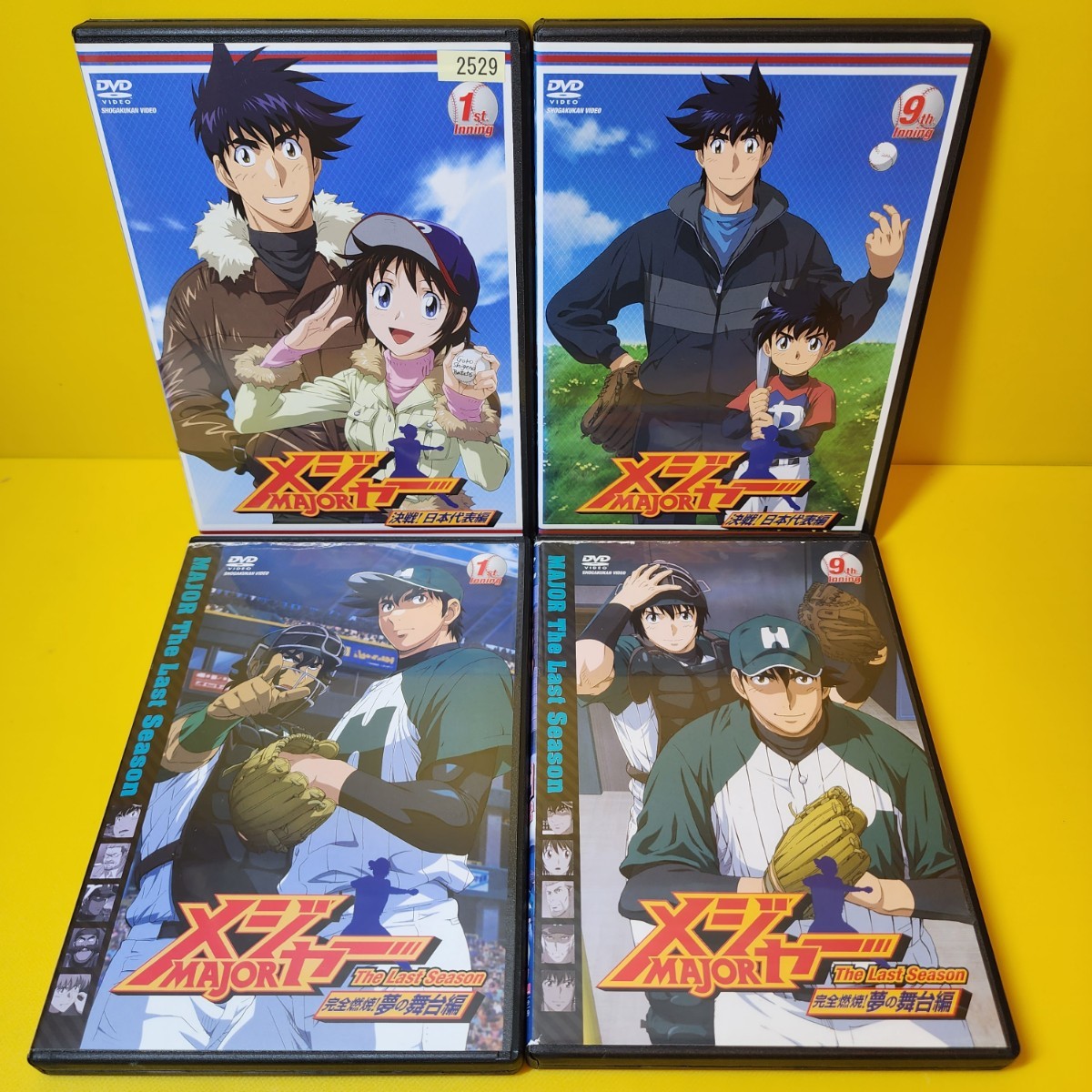 新品ケース交換済み メジャー1期～6期+セカンド+劇場版 DVD全74巻