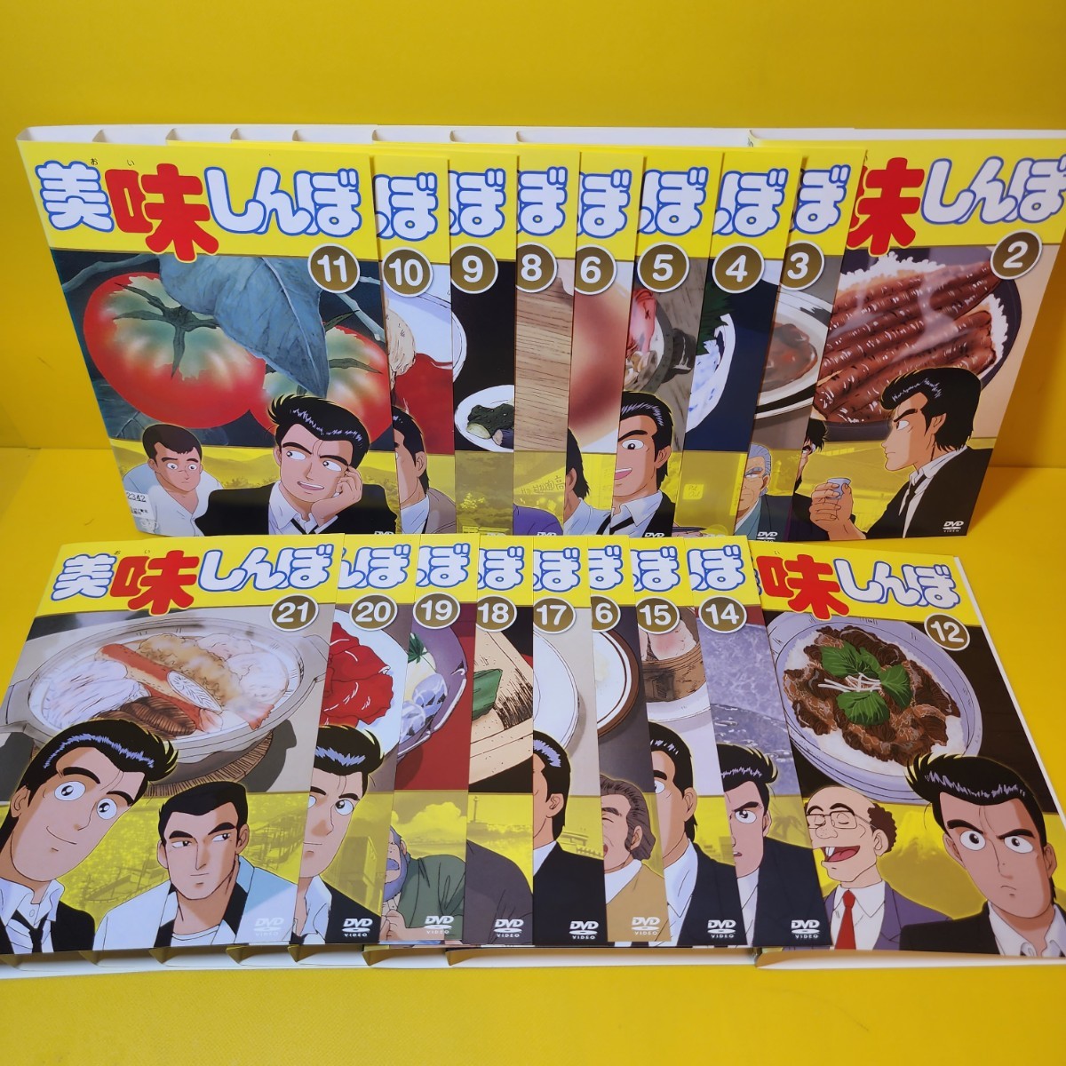 新品ケース交換済み 美味しんぼ DVD 1〜22巻美味しんぼ 特別版 日米