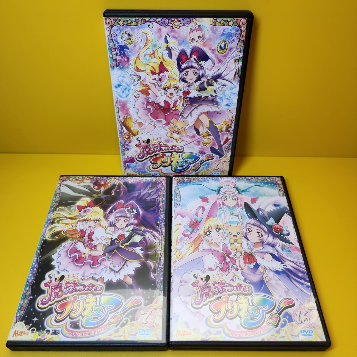 新品ケース交換済み 魔法使いプリキュア DVD 全16巻 全巻セット｜Yahoo