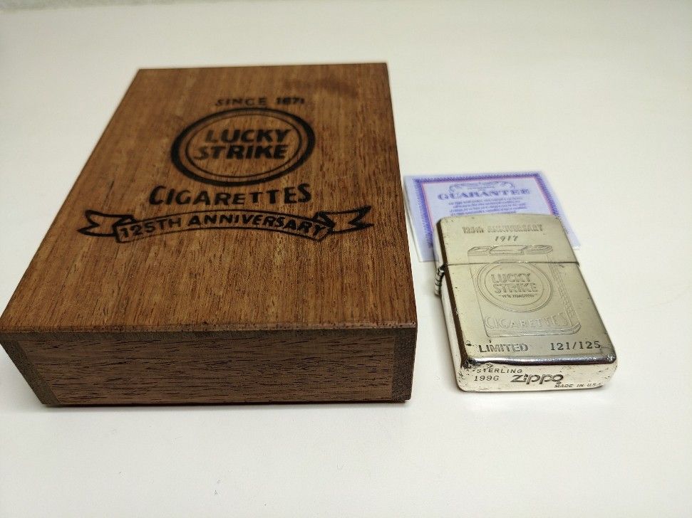 Zippo LUCKY STRIKE/ラッキーストライク 125周年記念/125個限定