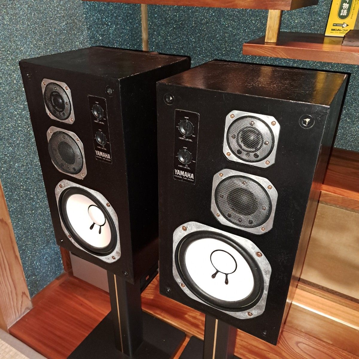 希少YAMAHA NS-100M スピーカーシステム 3wayスピーカー 希少】 YAMAHA
