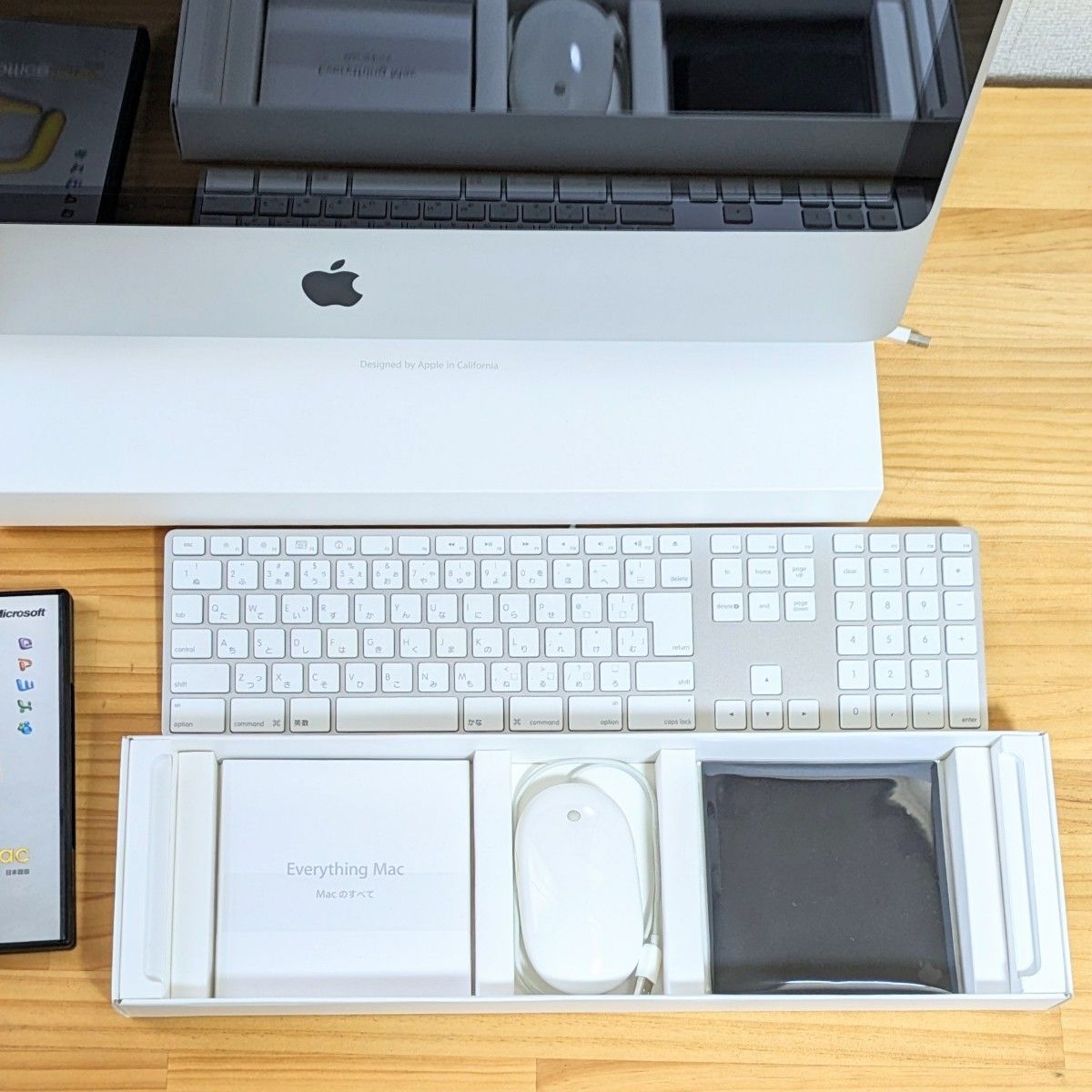 Apple iMac シルバー 本体 + キーボード + マウス 中古Apple iMac