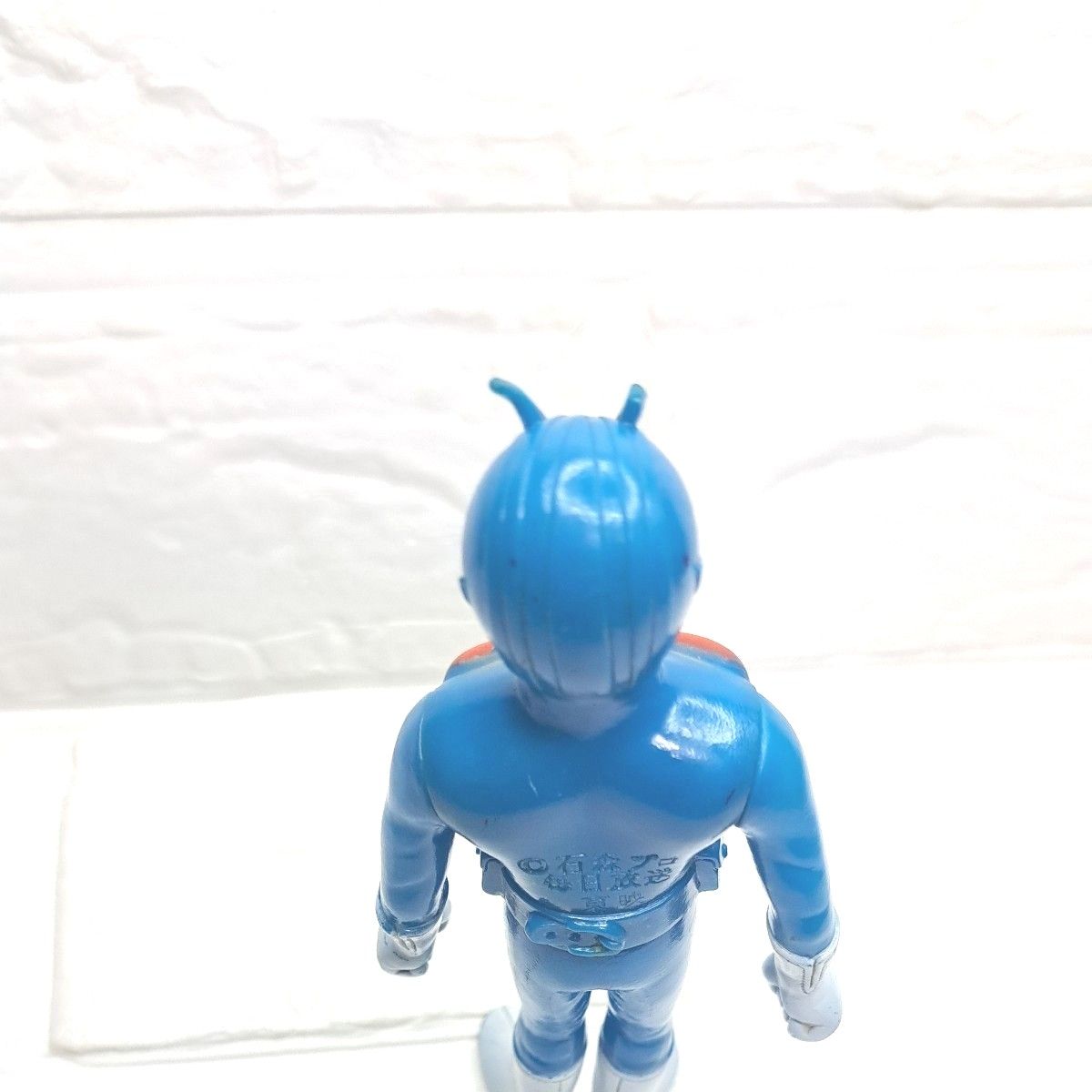 仮面ライダー 4 号 ライダーマン 当時物 ポピー 希少ソフビ 昭和レトロ