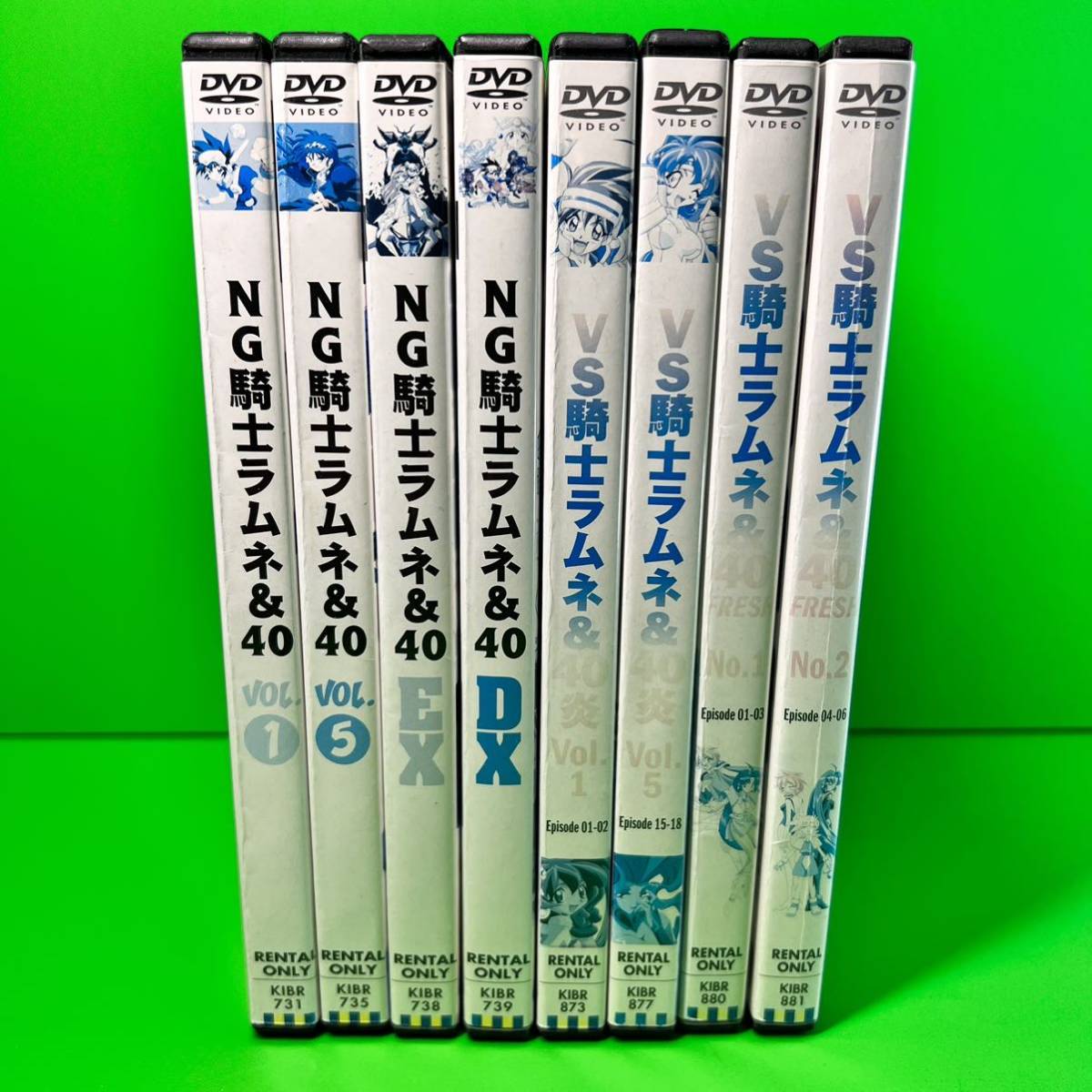 ケース付 NG騎士ラムネ&40＋EX＋DX＋FIRE＋FRESH 全18巻｜Yahoo!フリマ