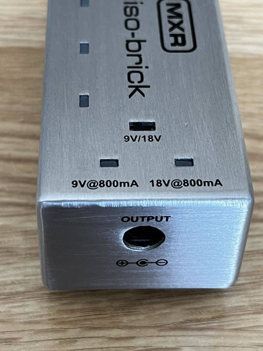 箱・取説・電源AC付】MXR MINI ISO-BRICK パワーサプライ 箱・取説
