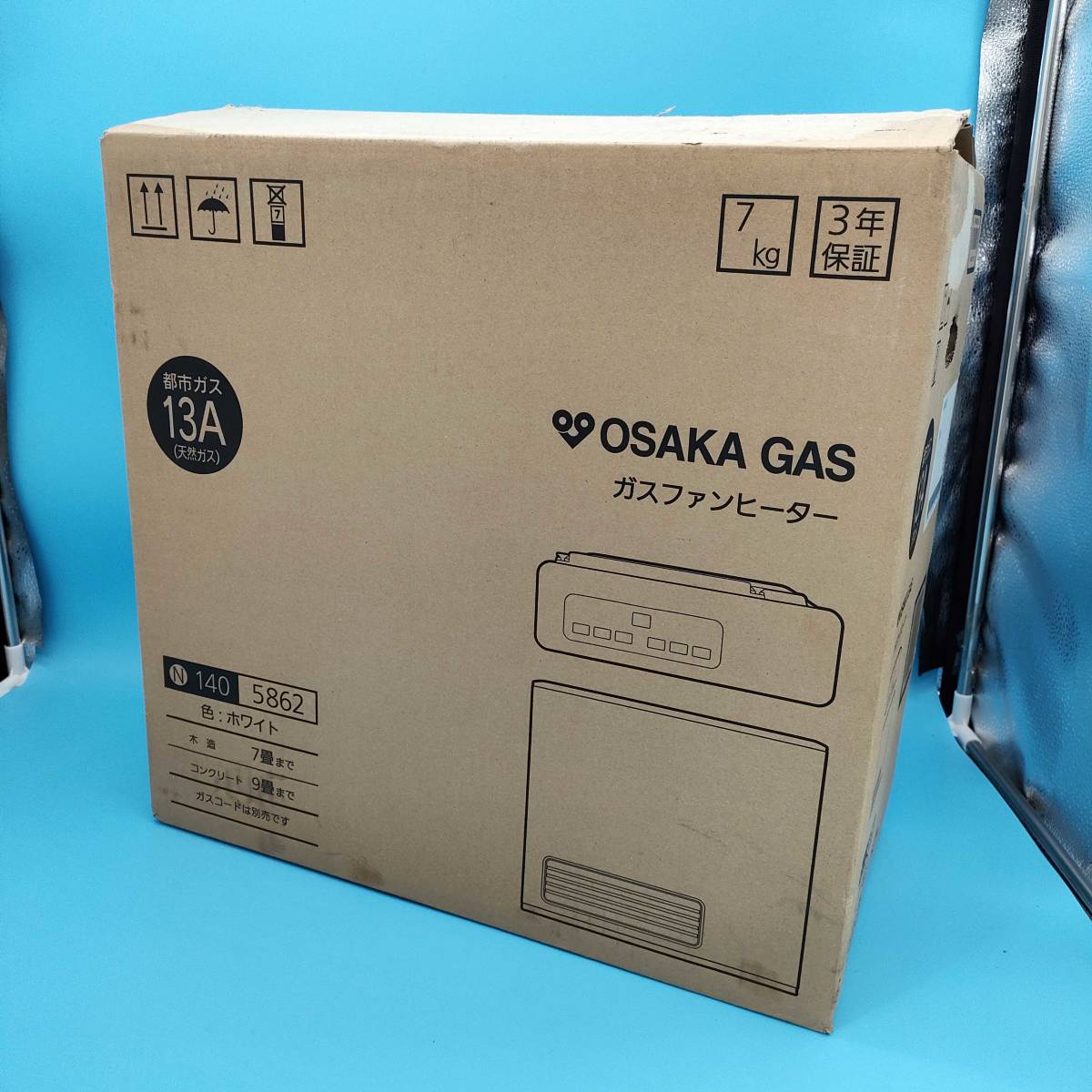 2017年製/新品/大阪ガス/ノーリツ/GFH-2404S/ガスファンヒーター/都市