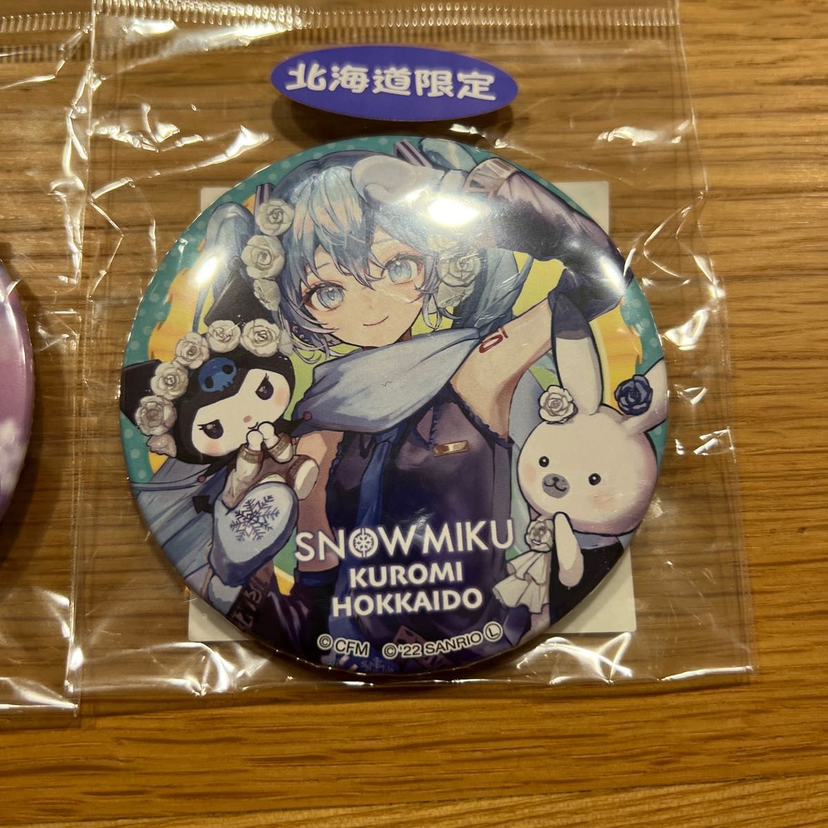初音ミク 北海道限定 雪ミク クロミ 缶バッジ｜Yahoo!フリマ（旧PayPay