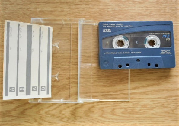 カセットテープ メタルテープ AXIA PS-2 90分 メタル ハイポジション