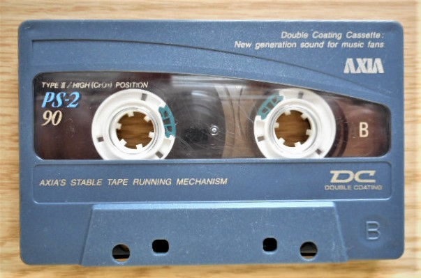 カセットテープ メタルテープ AXIA PS-2 90分 メタル ハイポジション