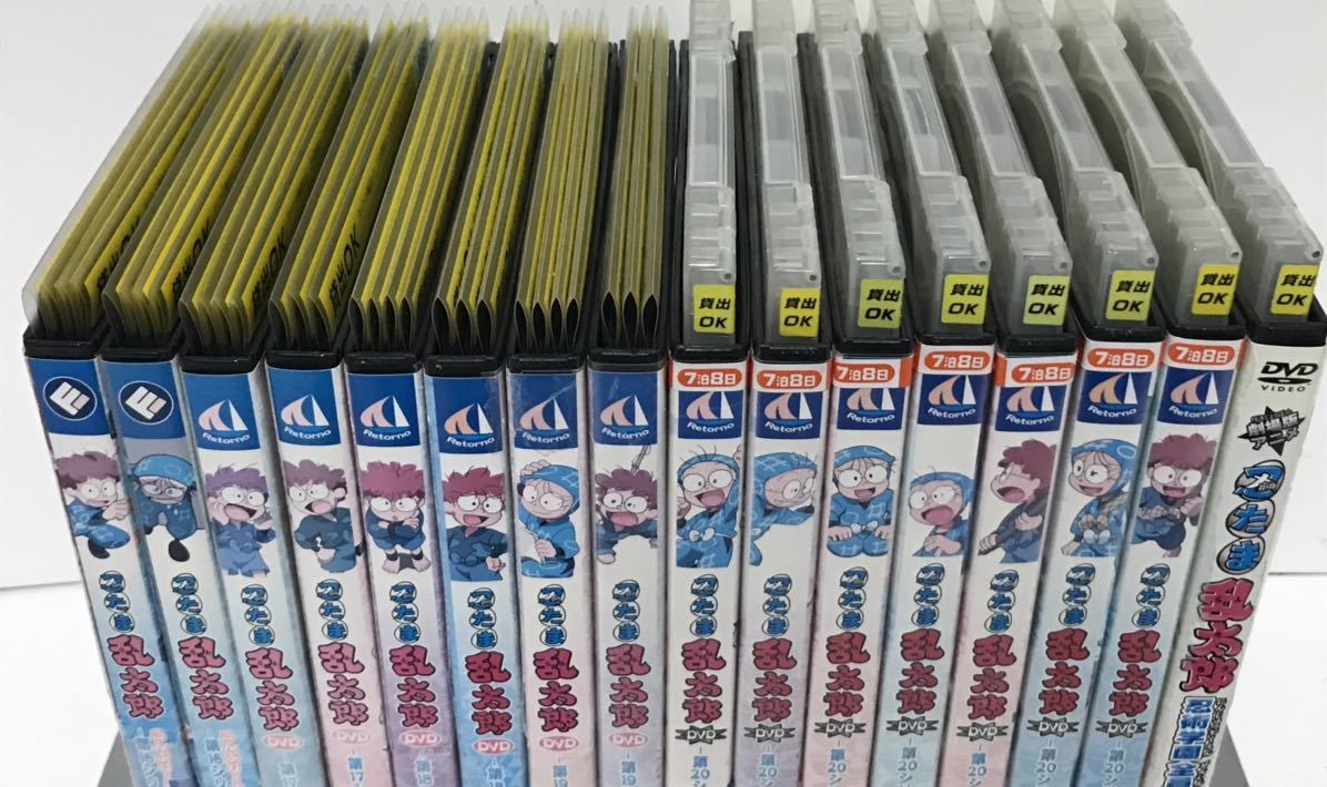 忍たま乱太郎 第16〜第20シリーズ』DVD 全36巻＋劇場版 全巻セット