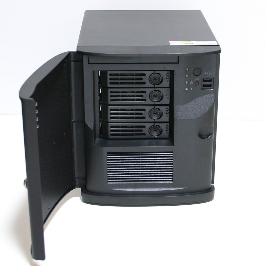 美品☆三菱 サーバー Xeon E3-1220 4GB HDD×2 Win10 美品三菱