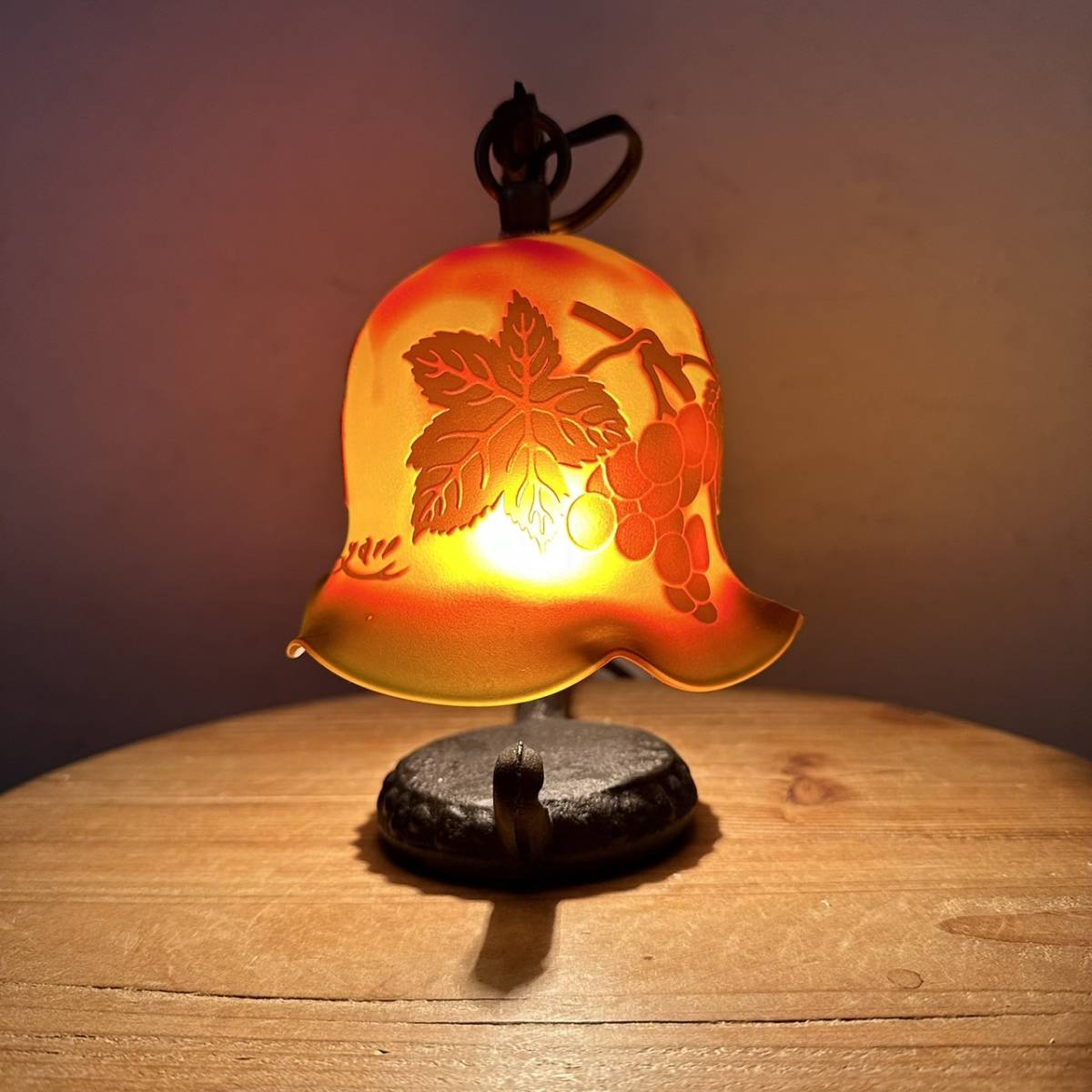 エミール ガレ ・吊りランプ 卓上ランプ ナイトスタンド 素晴らしい