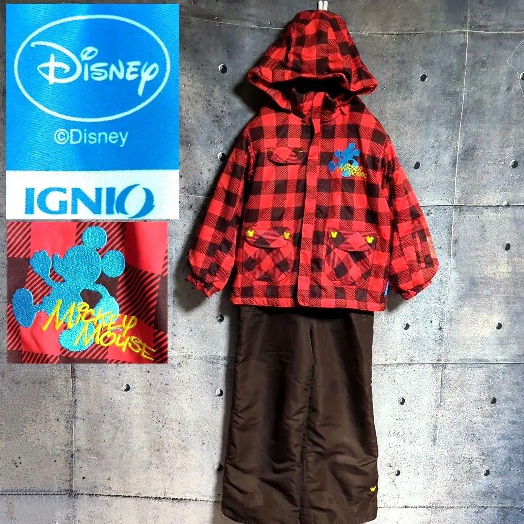 DISNEY IGNIO ヴィンテージ スキー スノーボードウエア 120cm ミッキー