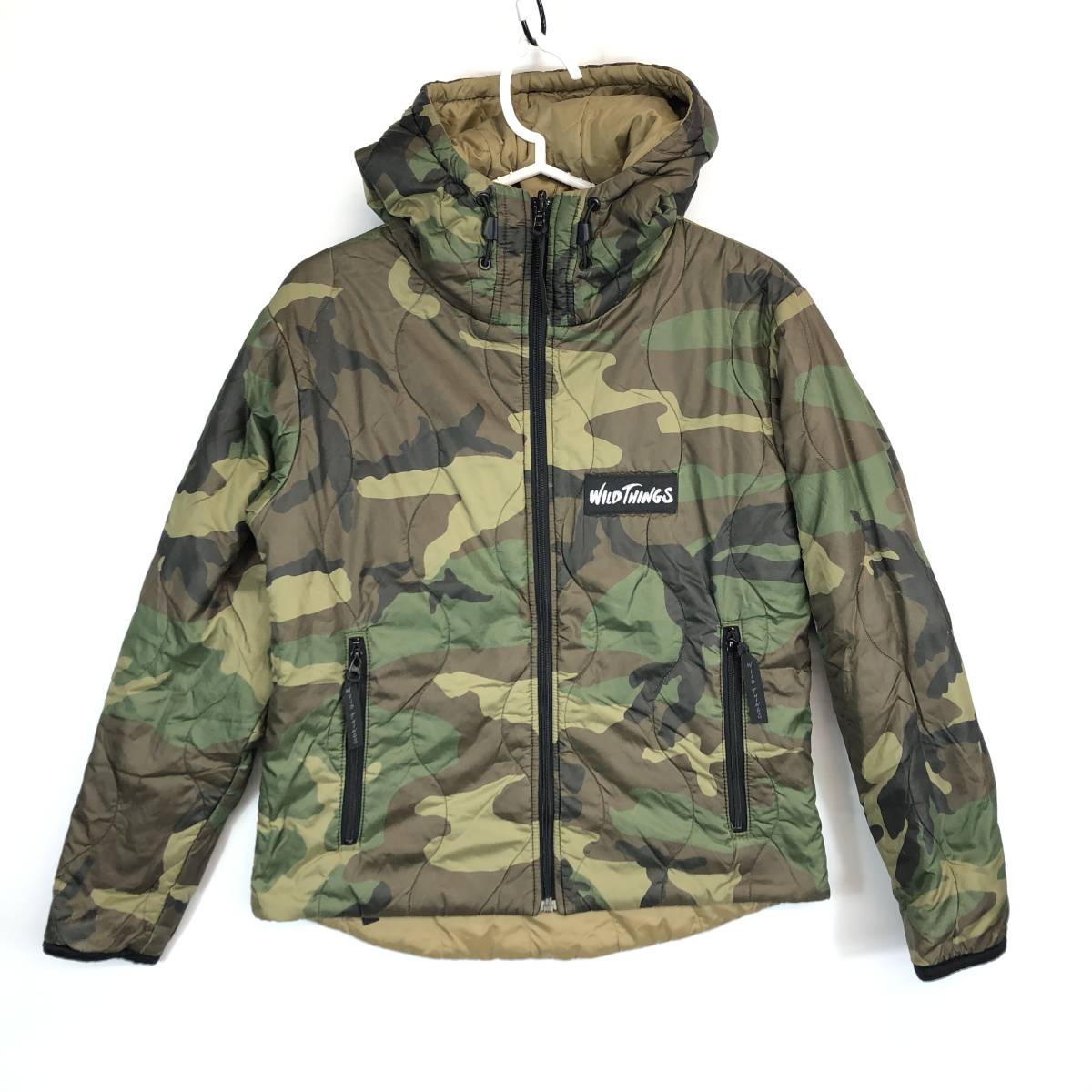 ワイルドシングス WILD THINGS USA製 プリマロフト リバーシブル