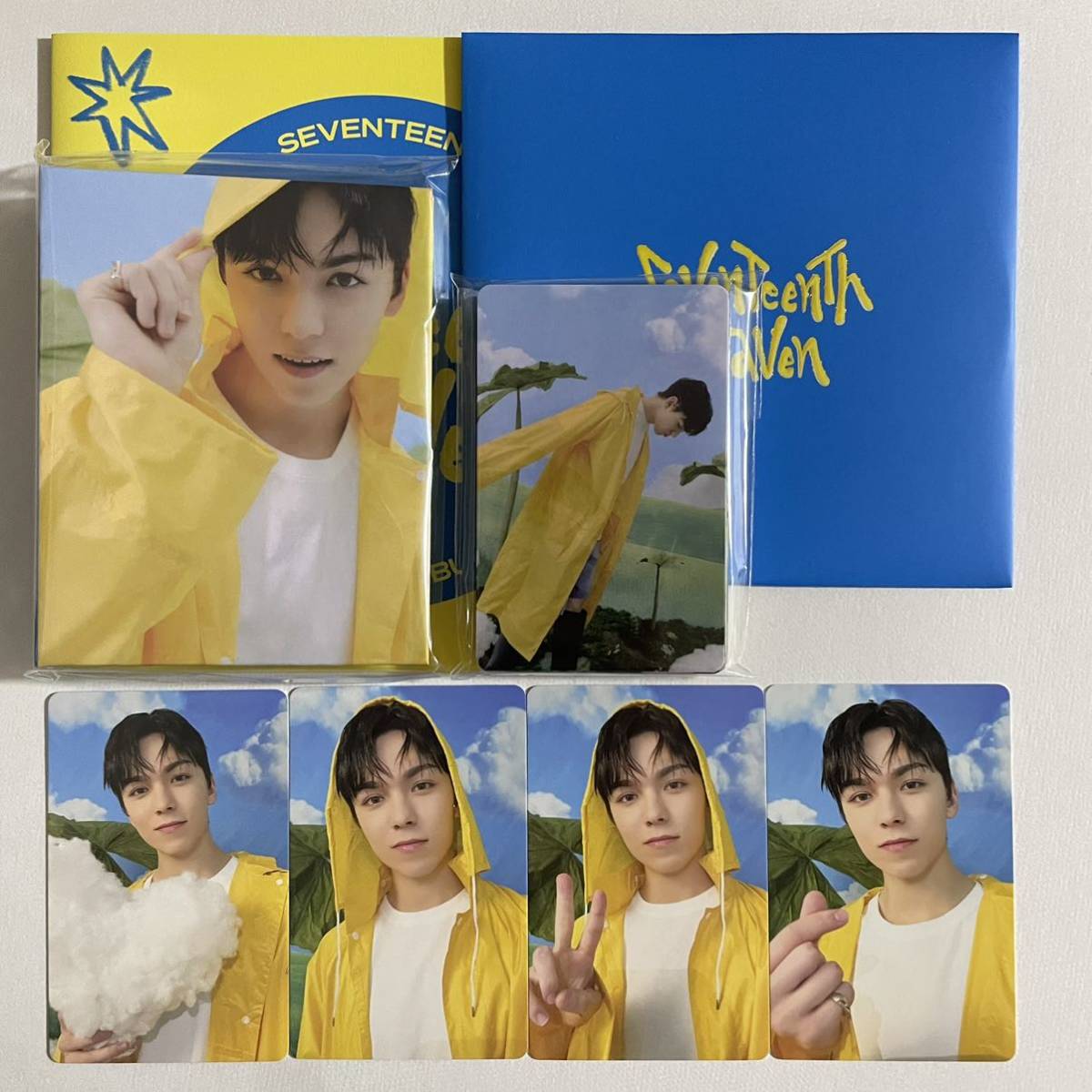 SEVENTEEN バーノン ボノニ Heaven carat ver バインダー トレカ 28枚