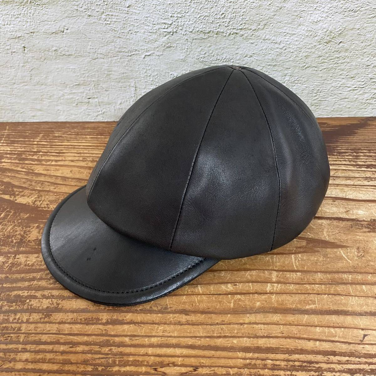 Leather Arts & Crafts MOTO Leather & Silver モト レザー キャップ