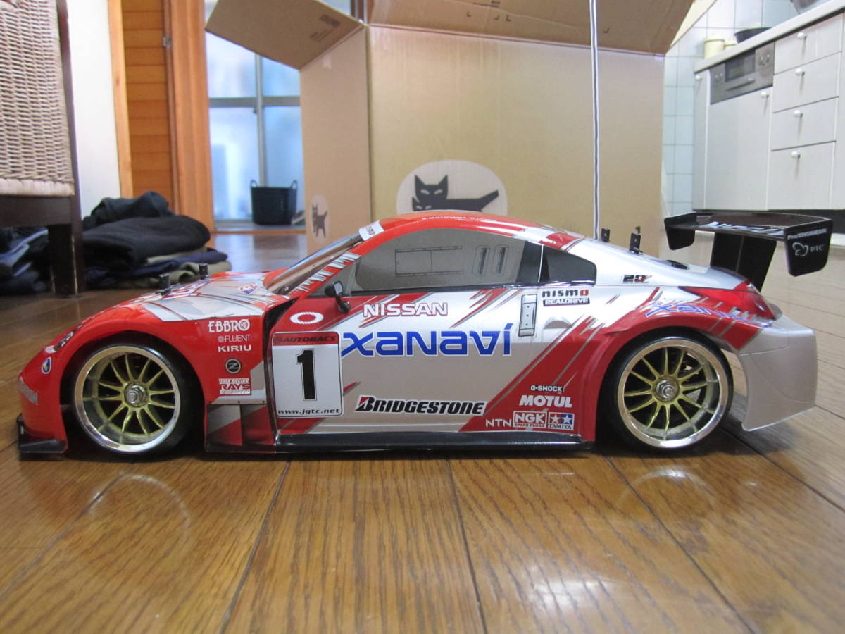 ザナヴィ ニスモZ 1/10電動RC4WD レーシングカー TT-01 ザナヴィ