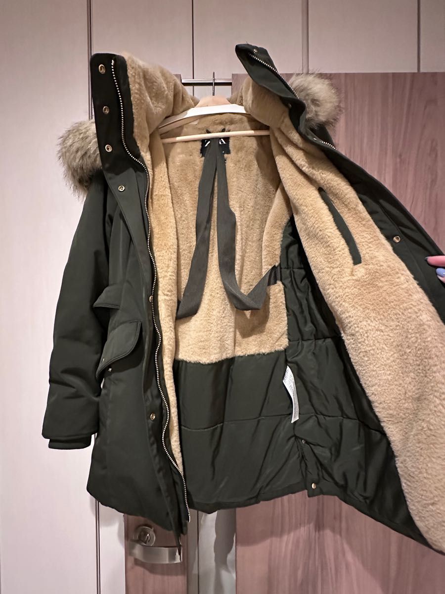 美品】ZARA モッズコート カーキグリーン｜Yahoo!フリマ（旧PayPayフリマ）