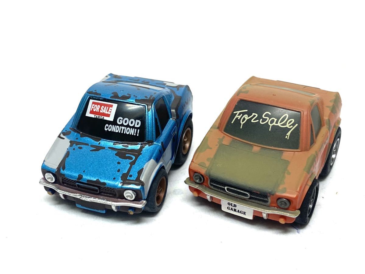 rare Choro Q targa targa old garage Old garage Ford Mustang 2 kind