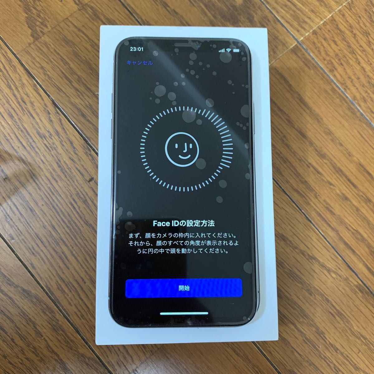 画面新品 iPhoneX 64BGB iOS 13 5 希少 SIMフリー シルバー バッテリー