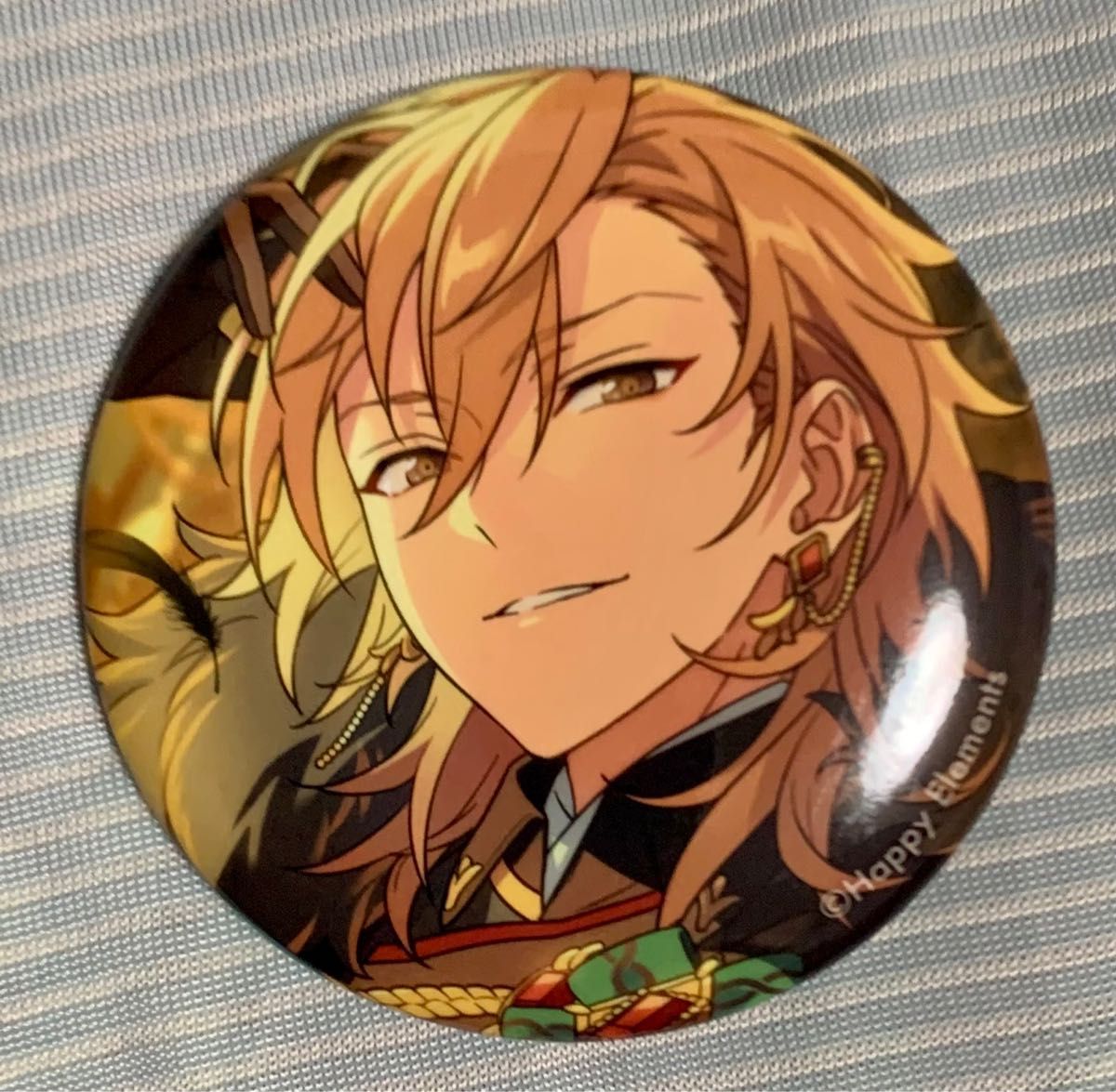 羽風薫 テーマスカウト缶バッジ あんスタ 羽風薫 テーマスカウト 缶