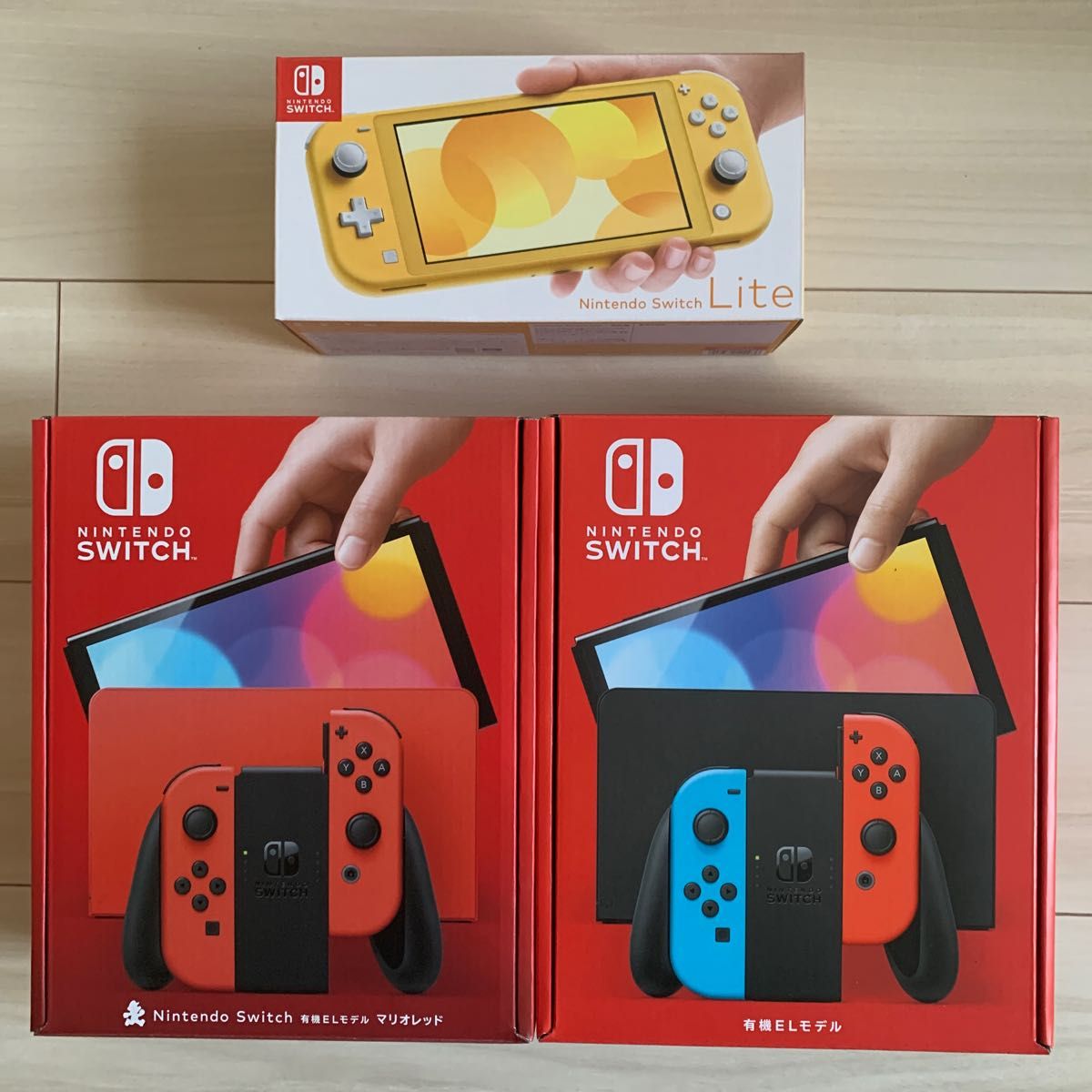 Nintendo Switch 有機ELモデル Switch Lite 3台セット 新品未使用