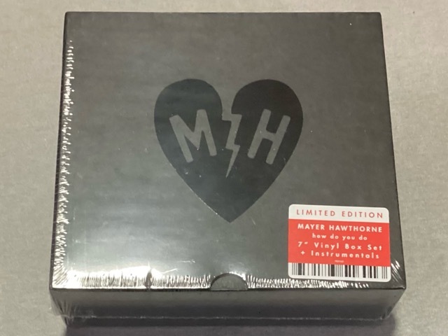 MAYER HAWTHORNE - HOW DO YOU DO ナンバリング入り限定7インチ12枚組