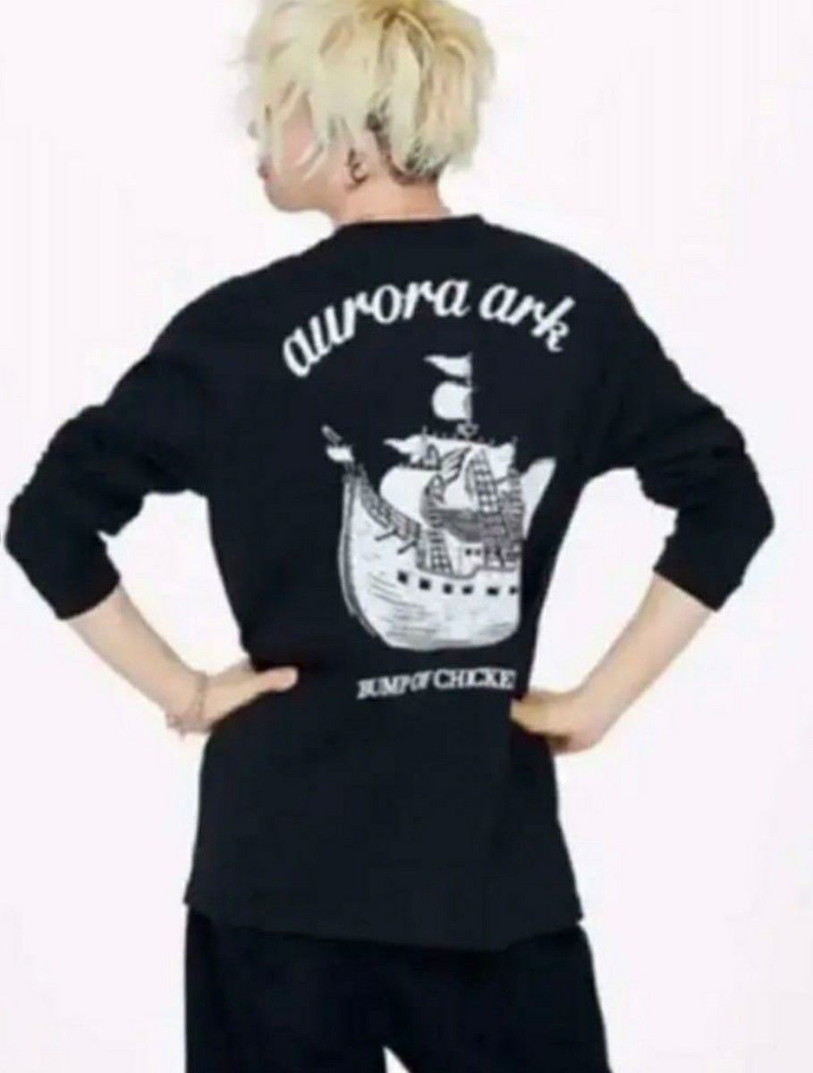 限定品】BUMP OF CHICKEN aurora ark ロングTシャツ Lサイズ 黒 ロンT