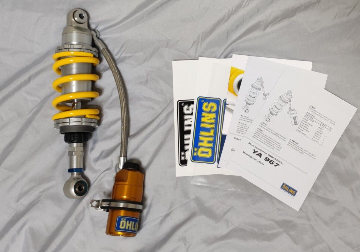 ZX-25R オーリンズ リアサス 独自仕様 ohlins zx25r リア