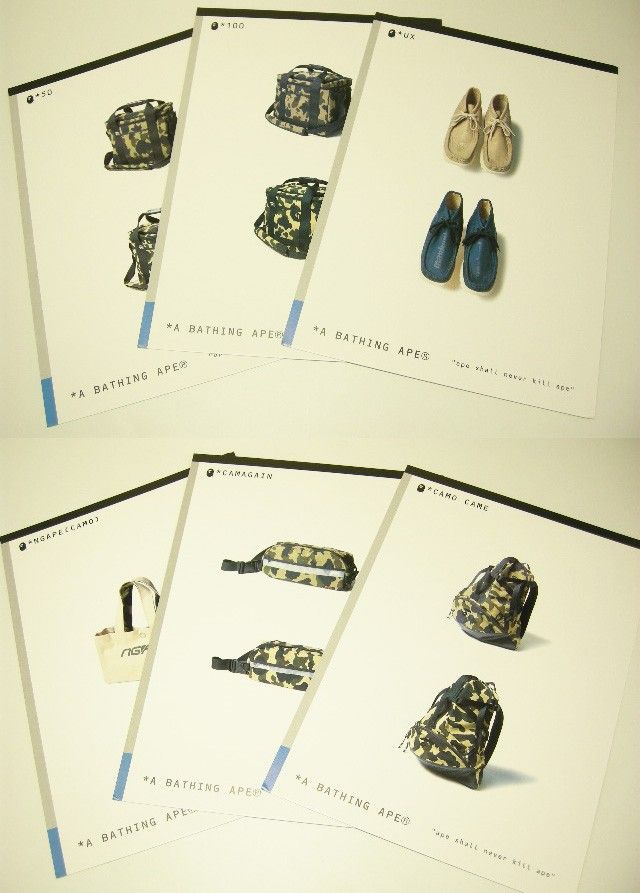 2000年 BAPEMANIA 2 カタログ 2000S/S a bathing ape bape