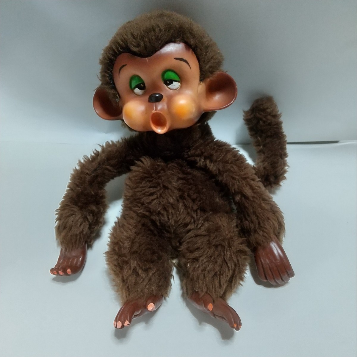 中古品 セキグチ ラブラブ くたくた モンキー ぬいぐるみ 約27cm