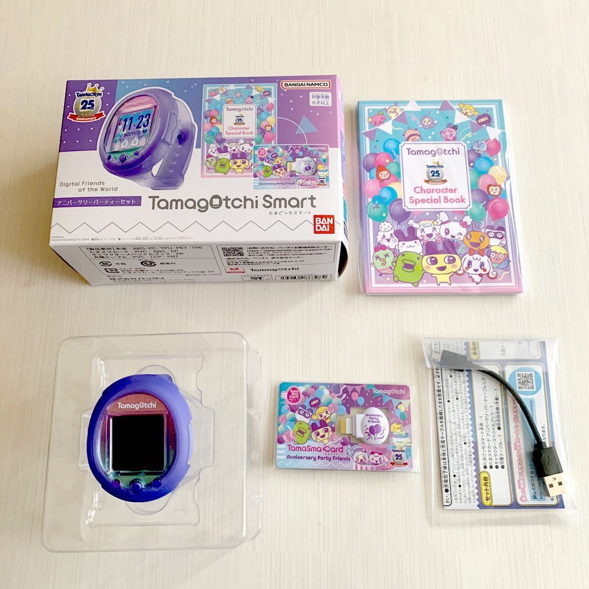 残り2回使用可能】 たまごっちスマート アニバーサリーパーティー 残り