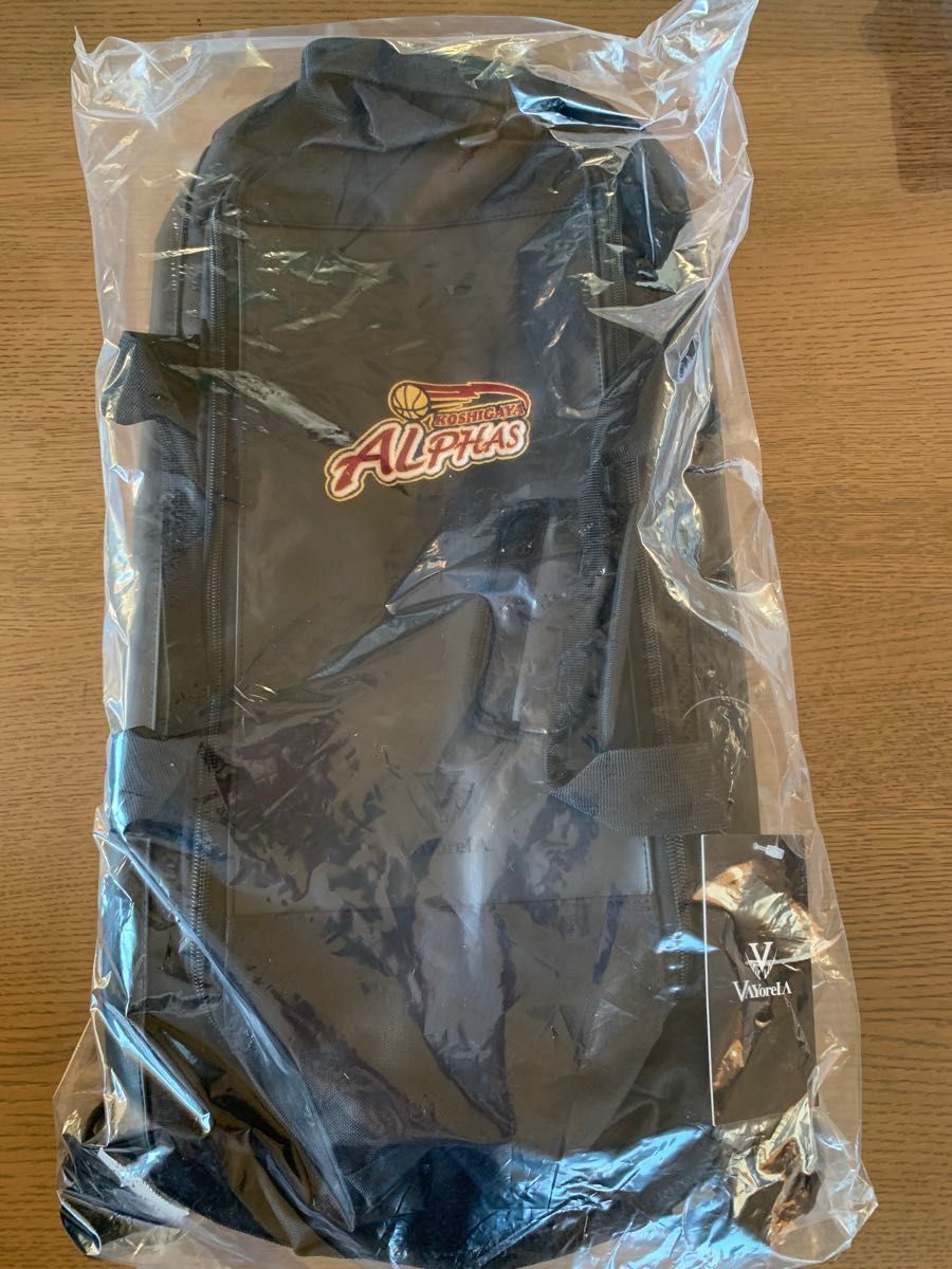 越谷アルファーズ 選手使用モデルリュック 昨シーズン(2022-23)ファン