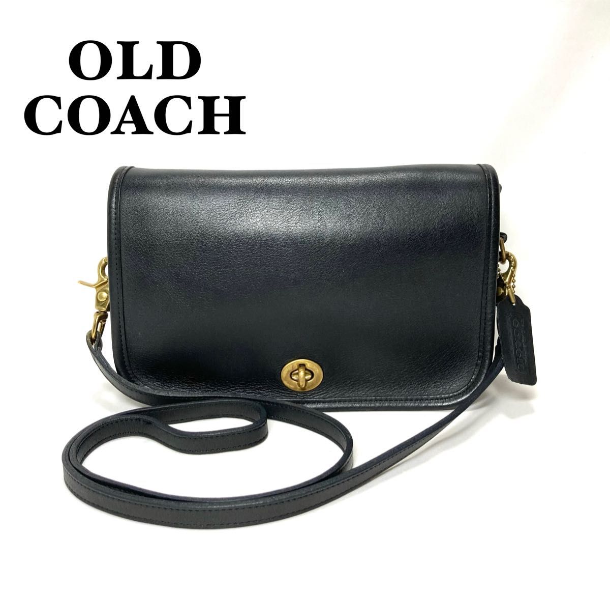 極美品】COACH オールドコーチ ショルダーバッグ ターンロック 9755
