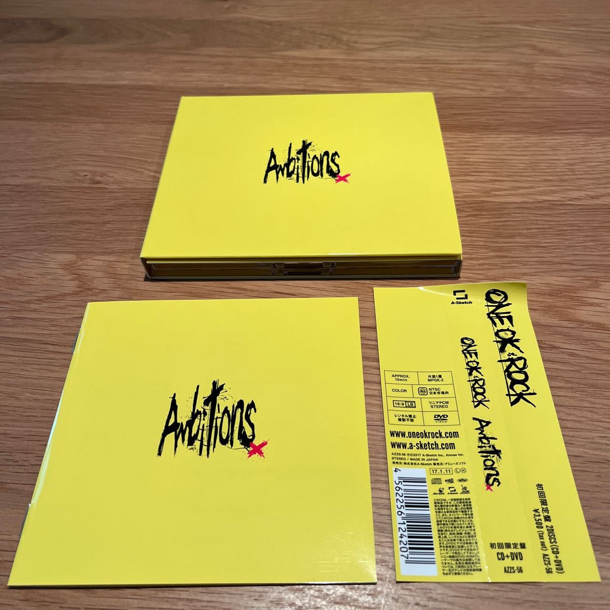 初回限定盤 Ambitions CD+DVD ONE OK ROCK｜Yahoo!フリマ（旧PayPay