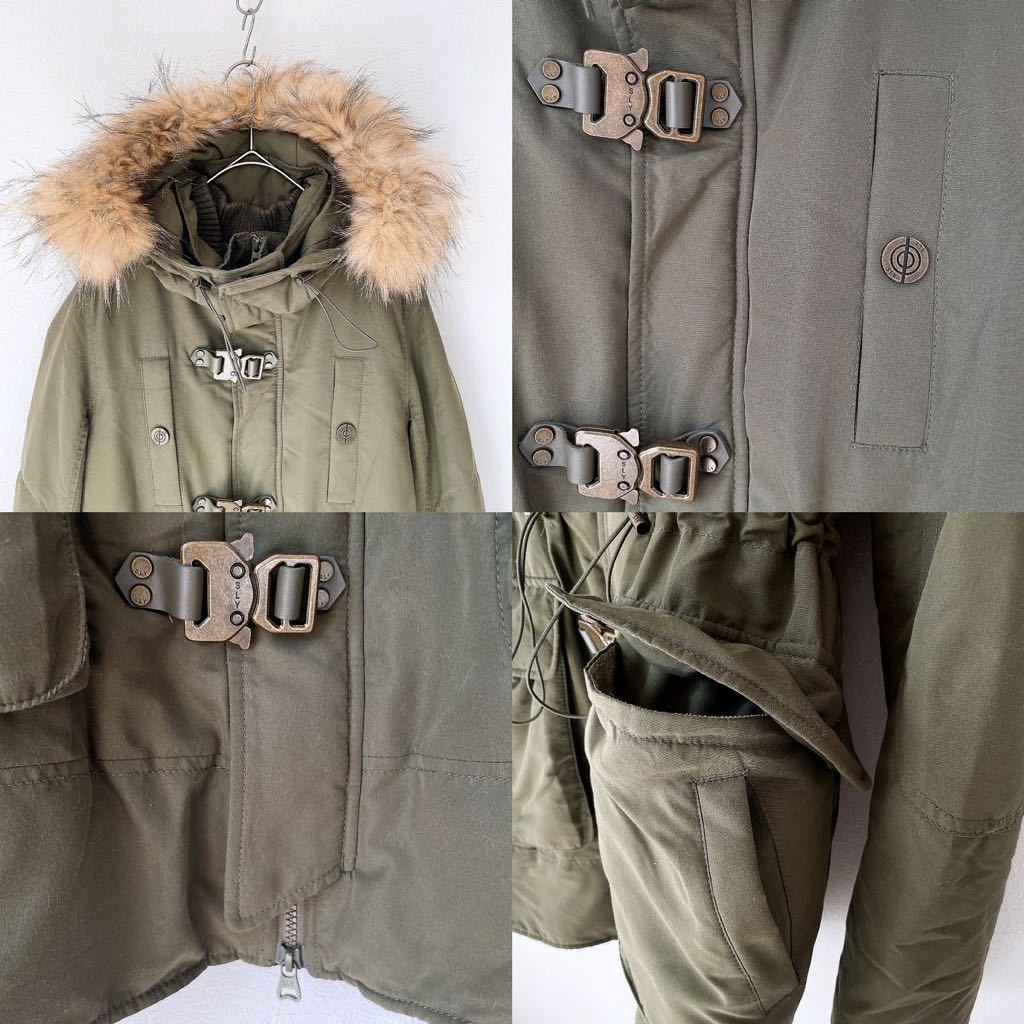 おしゃれSLYスライ ラクーンファー フードN3-B ボア ダウンライナー