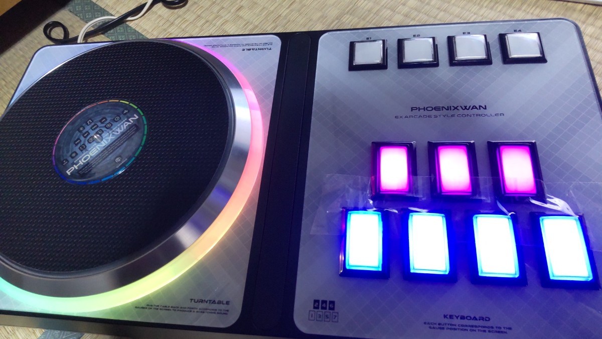 beatmania DAOコン PHOENIXWAN 静音化 アップグレード版 beatmania DAO