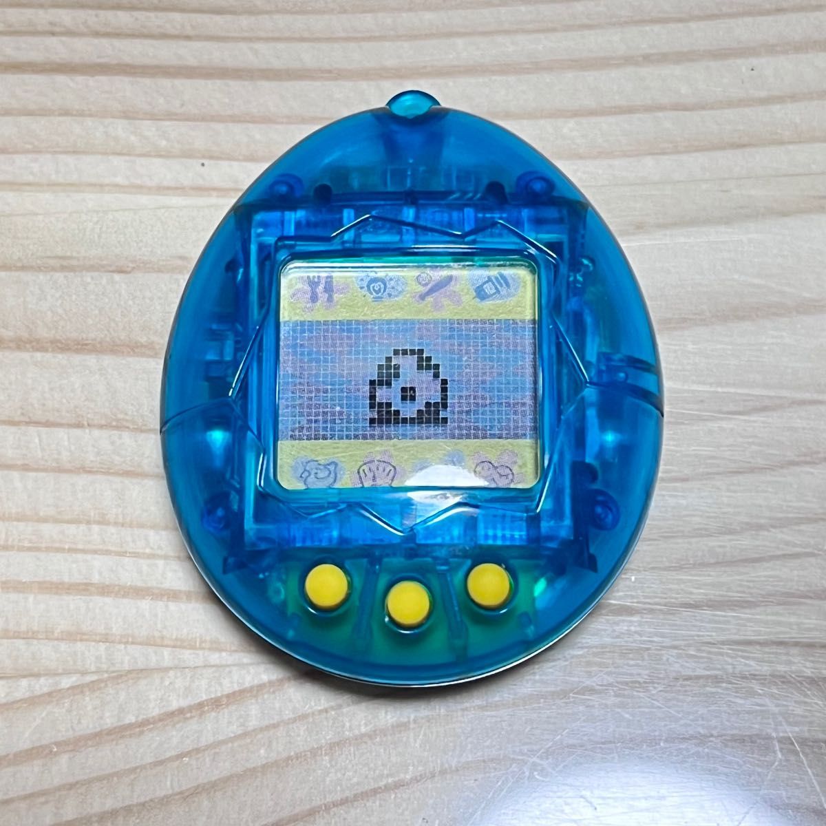 たまごっち 動作確認済 tamagotchi スケルトン クリアブルー 初代