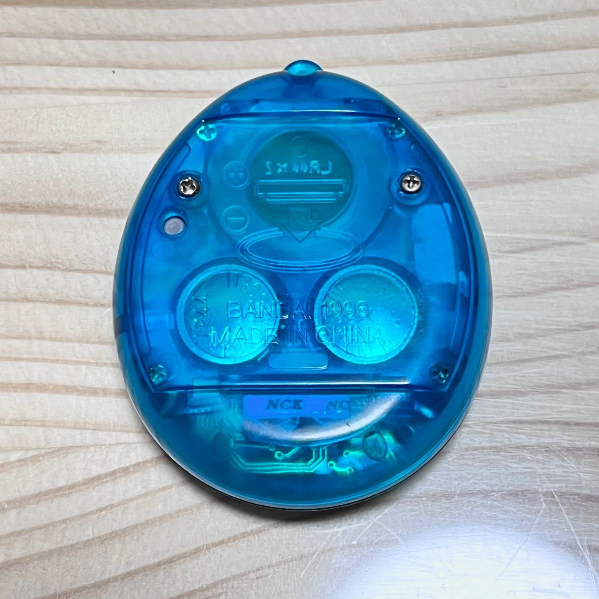 たまごっち 動作確認済 tamagotchi スケルトン クリアブルー 初代