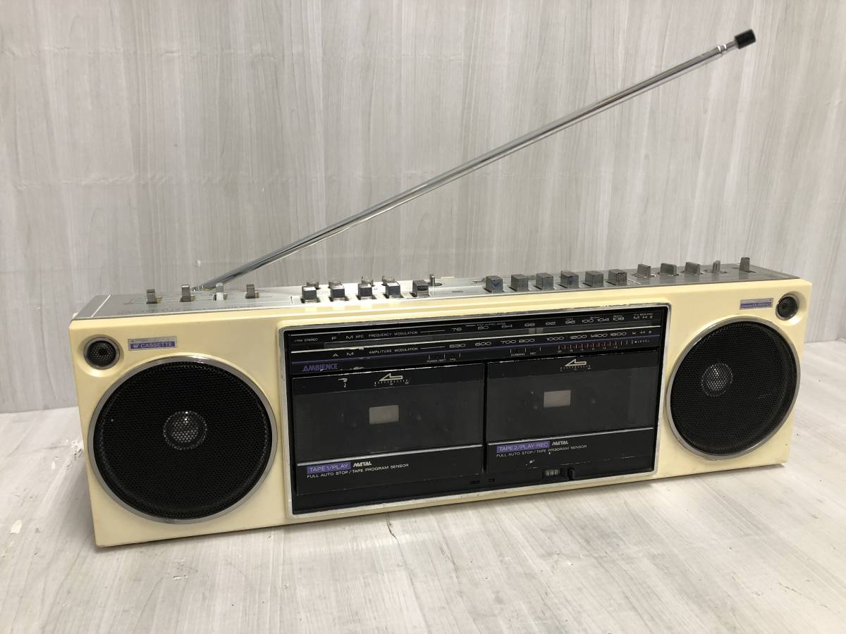 National製 RX-D30 COUPLE 昭和レトロ National ナショナル ラジカセ W