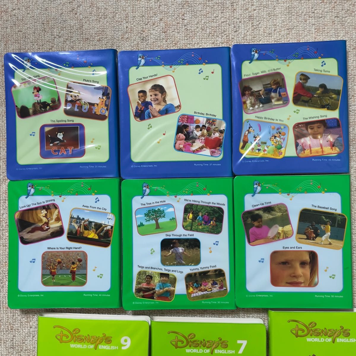 ディズニー英語システム DWE ストレートプレイ DVD 12枚 ガイドブック