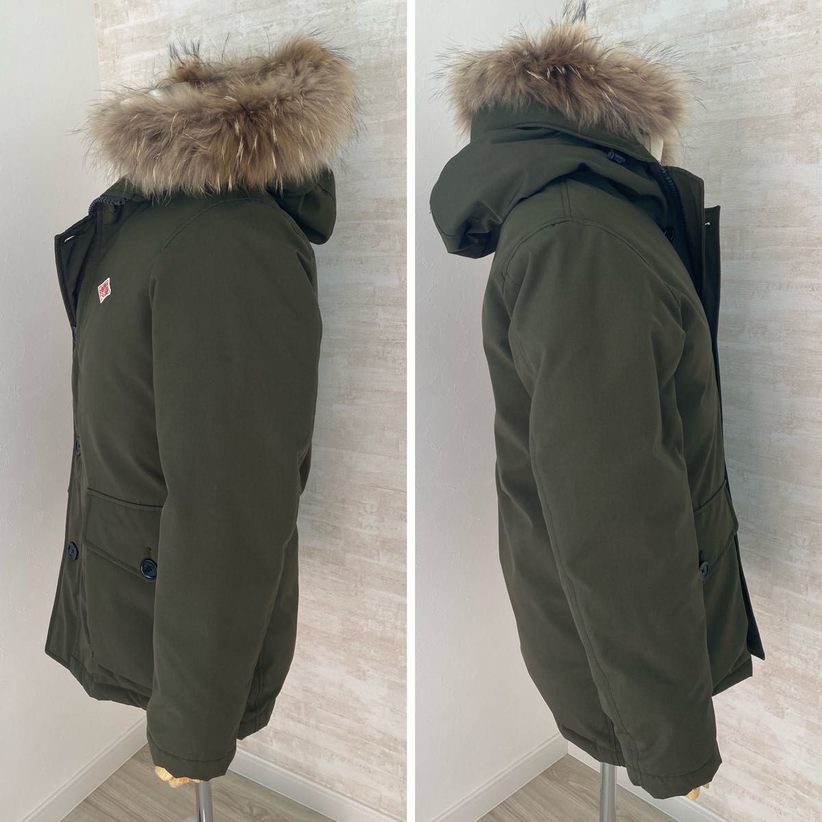 人気】DANTON ダントン / ダウンジャケット / ミドル丈 /38サイズ M