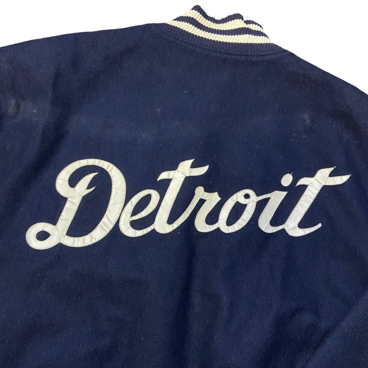 Yahoo!オークション - 90s USA製 MLB Detroit Tigers スタジャン JH de