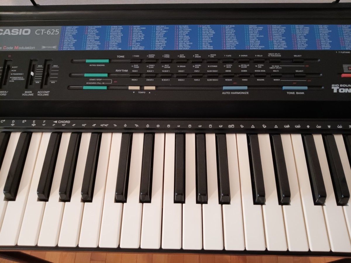 送料無料】CASIO CT-625 ピアノスタンド(プロモデル)セット 送料無料