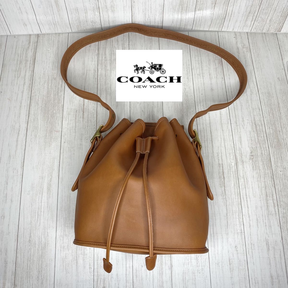 COACH コーチ オールドコーチ 巾着 ショルダーバッグ｜Yahoo!フリマ