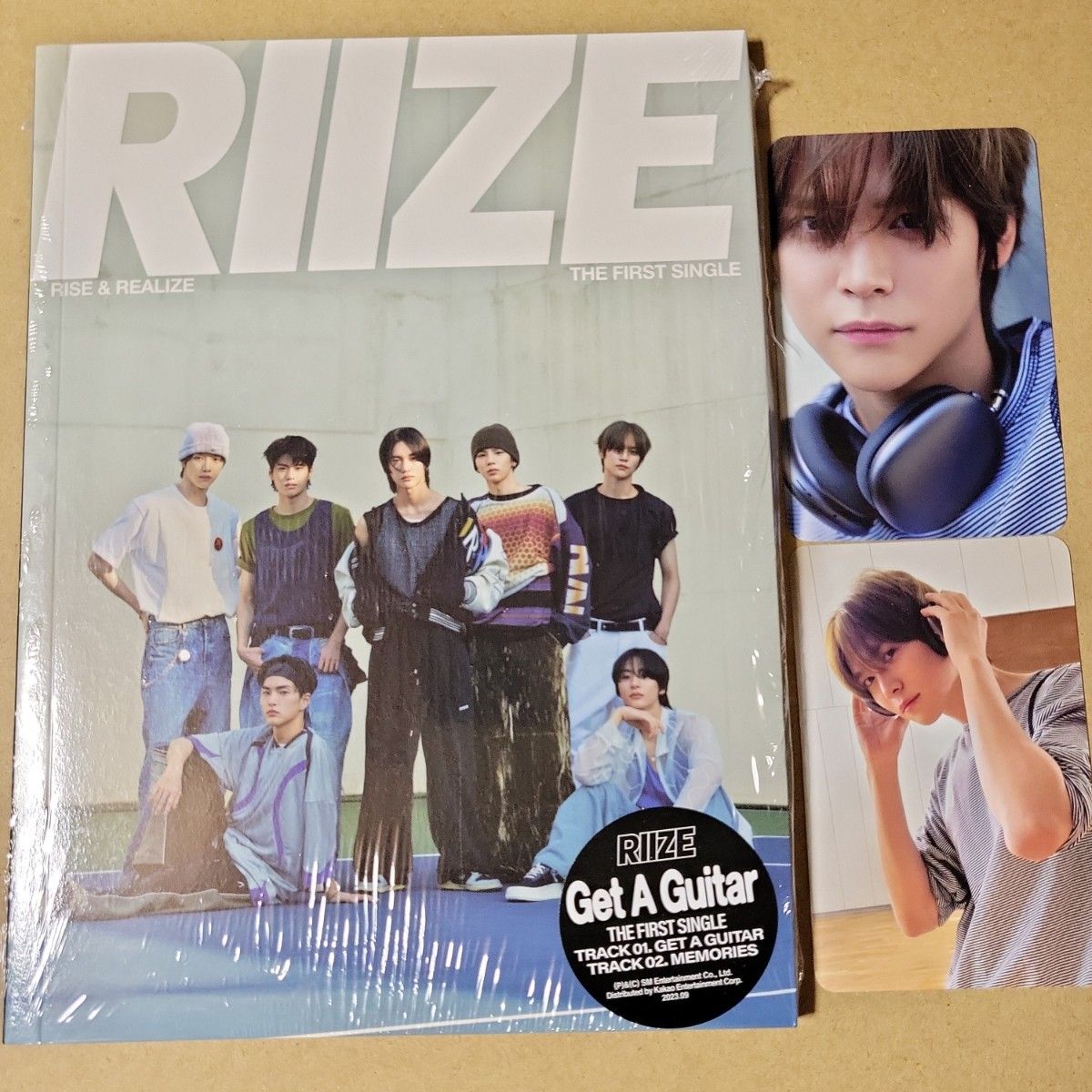 RIIZE ライズ Get A Guitar CD トレカ＋店舗トレカ ウンソク｜Yahoo
