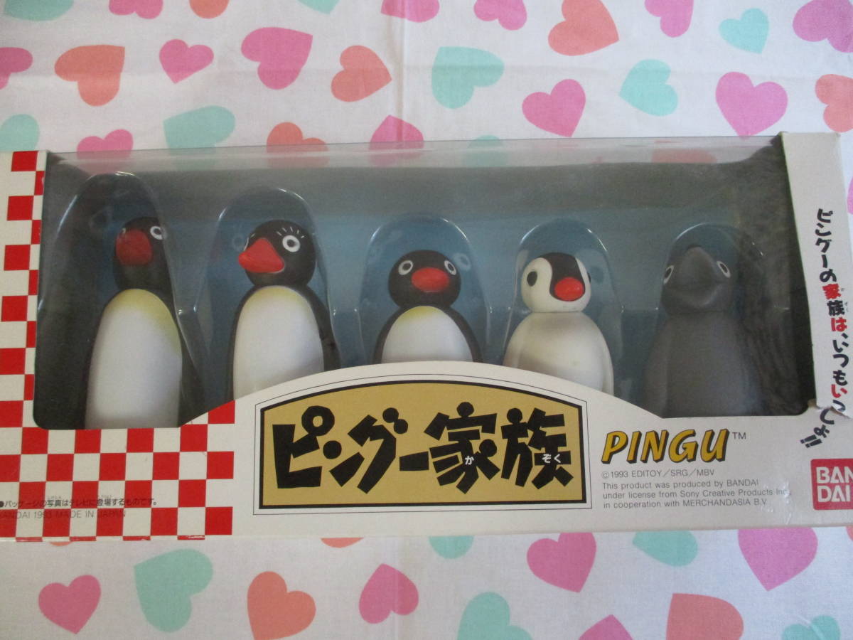 Yahoo!オークション - ピングー PINGU ピングー家族 ソフビ 1993年 バ